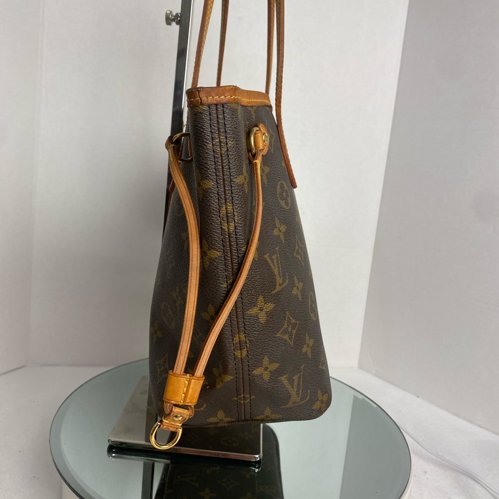 💯 Louis Vuitton MONOGRAM PM NEVERFULL TOTE SHOULDER BAG - Picture 4 of 16